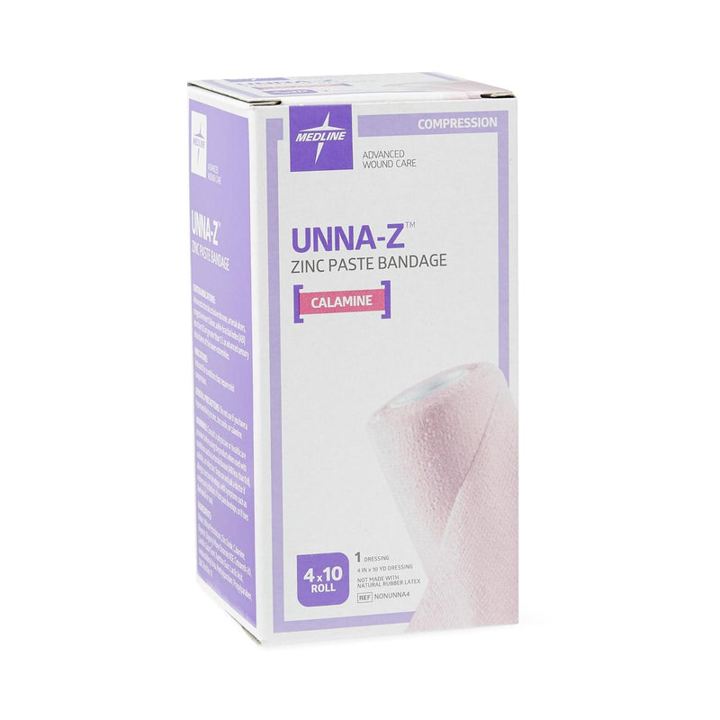 Unna-Z Unna Boot with Zinc Oxide and Calamine, 4 Inch x 10 Yard