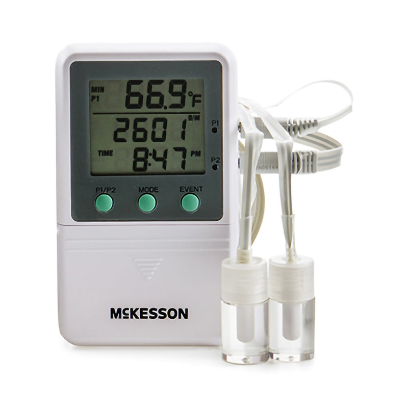 McKesson Refrigerator / Freezer Thermometer, Digital Display, -58° to +158°F (-50° to +70°C)