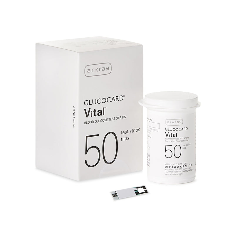 Glucocard® Vital™ Blood Glucose Test Strips