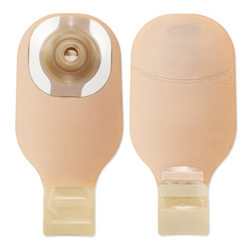 Premier™ One-Piece Drainable Beige Filtered Ostomy Pouch, 12 Inch Length, Up to 1 Inch Stoma