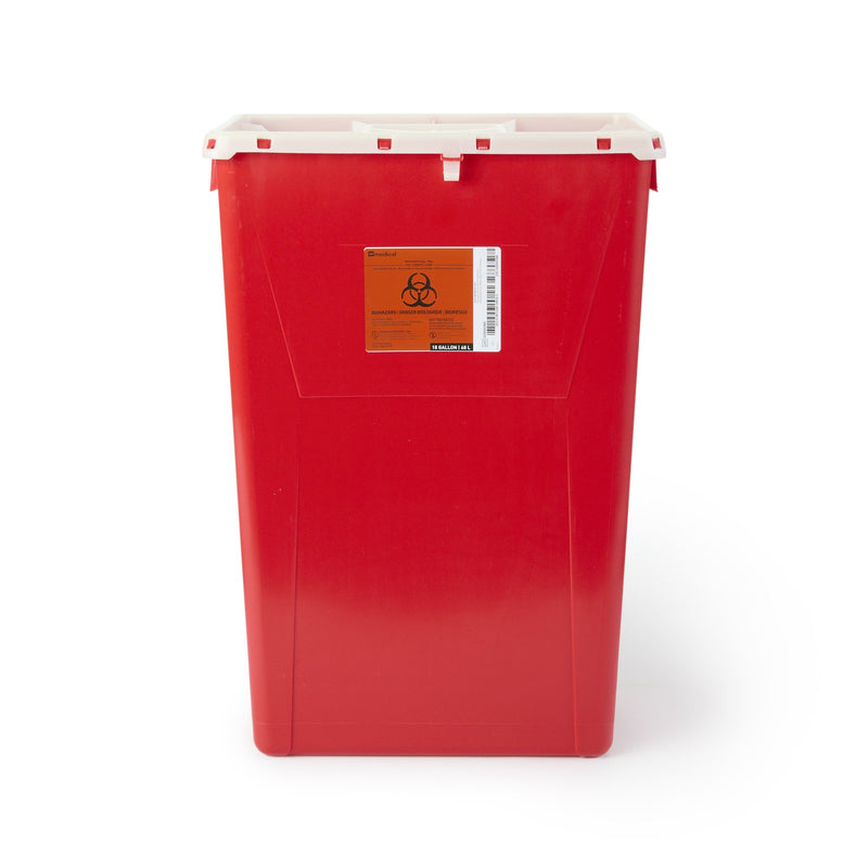 AP Medical Sharps Container, 18 Gallon, 17.3 x 13 x 24.8 Inch