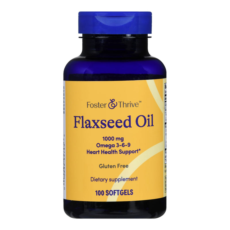 Foster & Thrive™ Flaxseed Oil 1000 mg Softgels