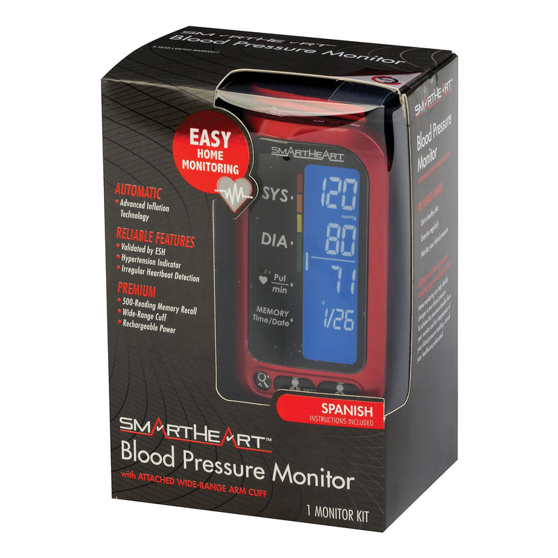 SmartHeart Arm Blood Pressure Monitor