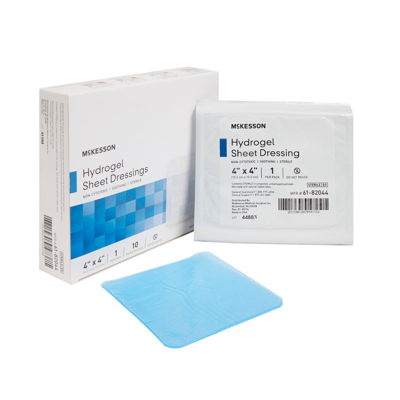 McKesson Hydrogel Dressing, 4 x 4 Inch