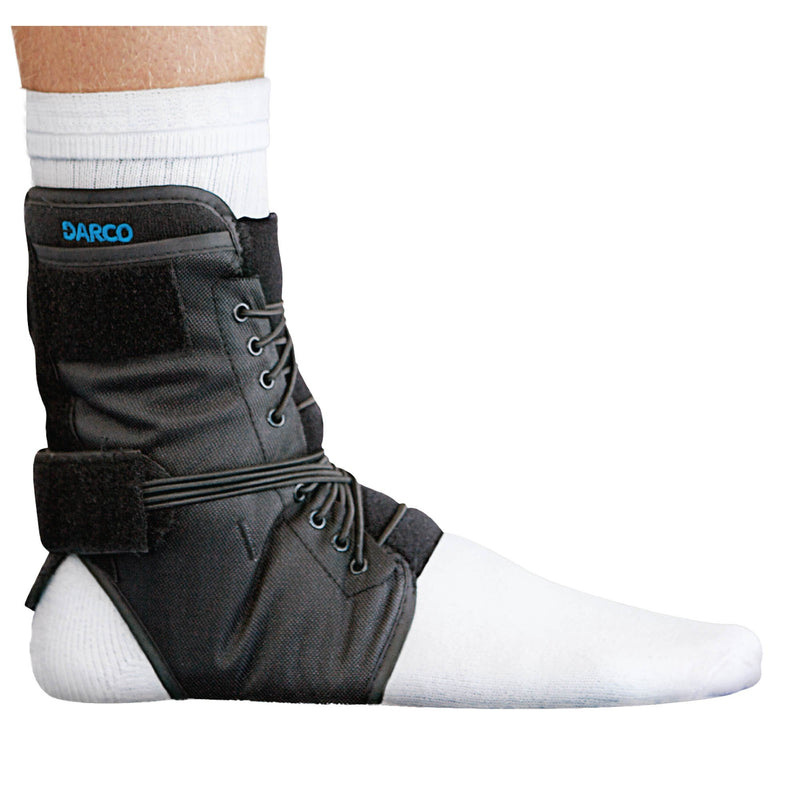 Darco Web™ Ankle Brace, Bungee / Hook and Loop Strap Closure, Medium