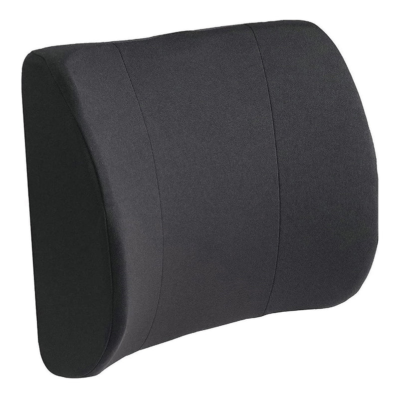 DMI® Lumbar Seat Cushion, Black, 14 x 13 x 3 in.