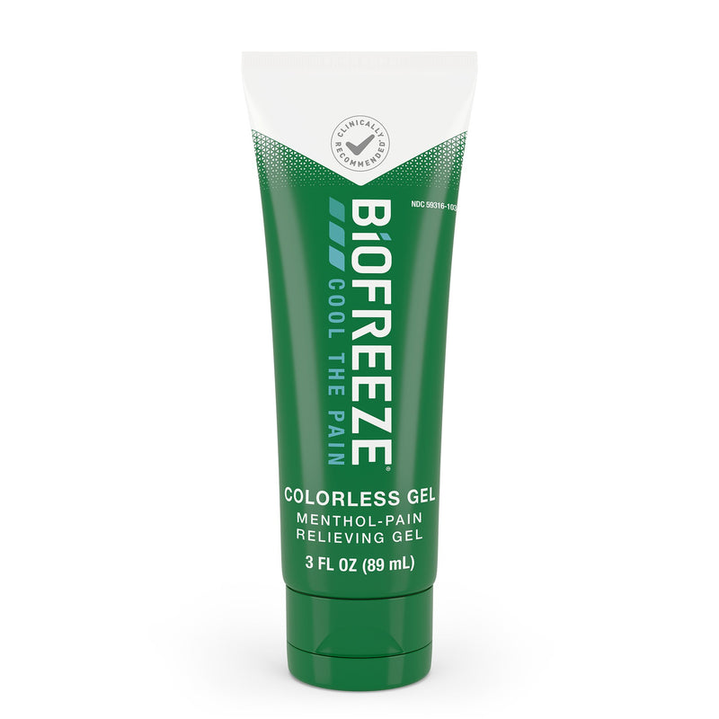 Biofreeze Menthol Pain Relieving Colorless Gel