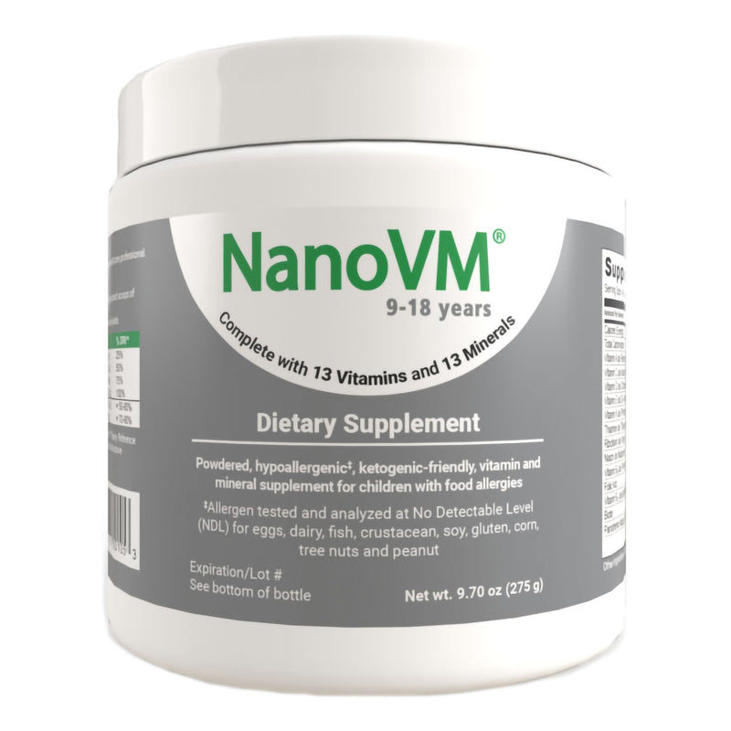 NanoVM® 9 – 18 Years Dietary Supplement, 275-gram jar