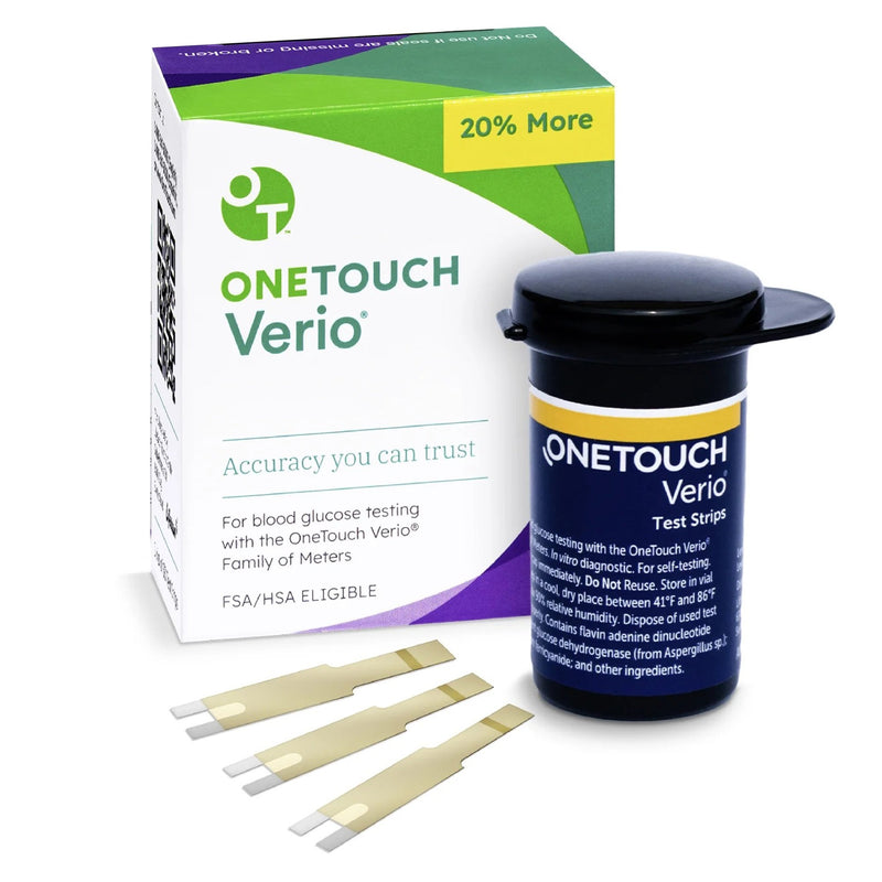 OneTouch Verio® Blood Glucose Test Strips