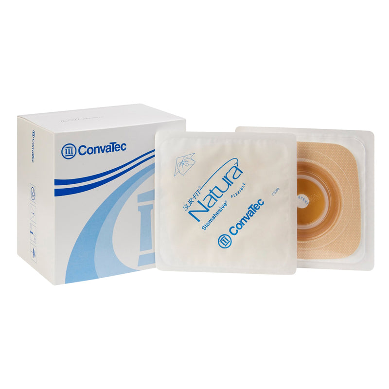 Sur-Fit Natura® Colostomy Barrier With Up to 7/8 Inch Stoma Opening