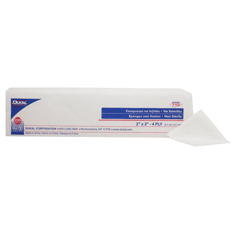 Clinisorb Nonwoven Sponge, 2 x 2 Inch, 4-ply