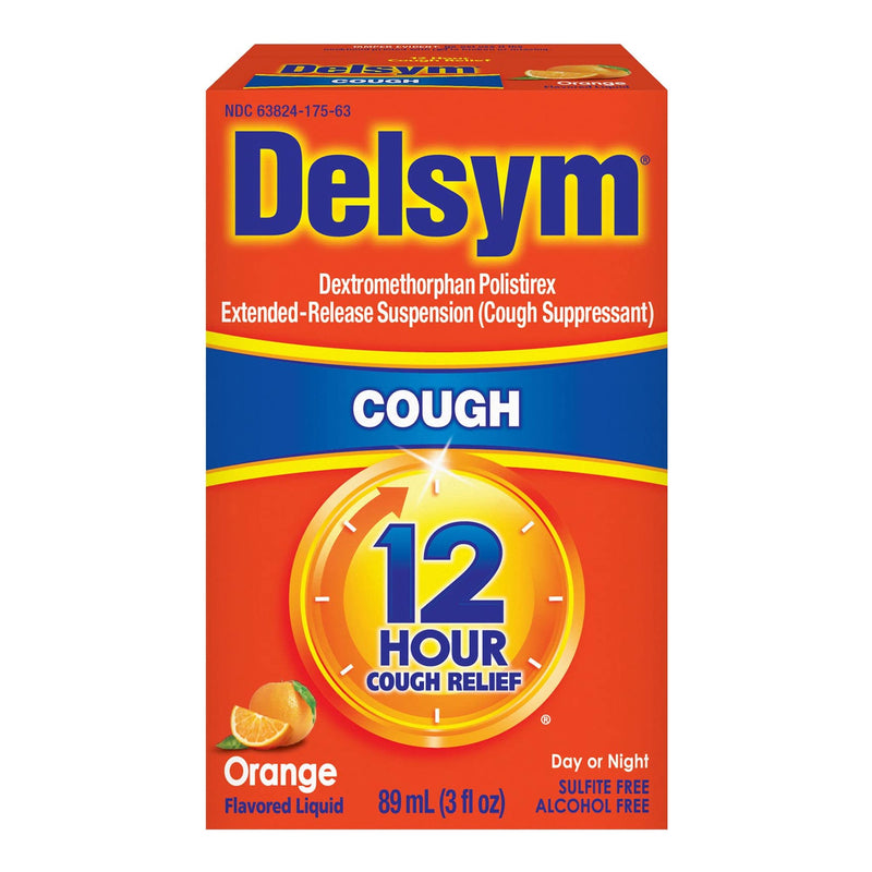 Delsym® 12 Hour Cough Relief, Orange Flavor