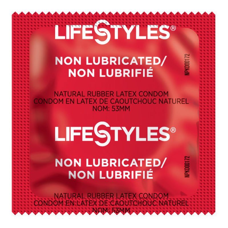 LifeStyles® Nonlubricated Latex Condom