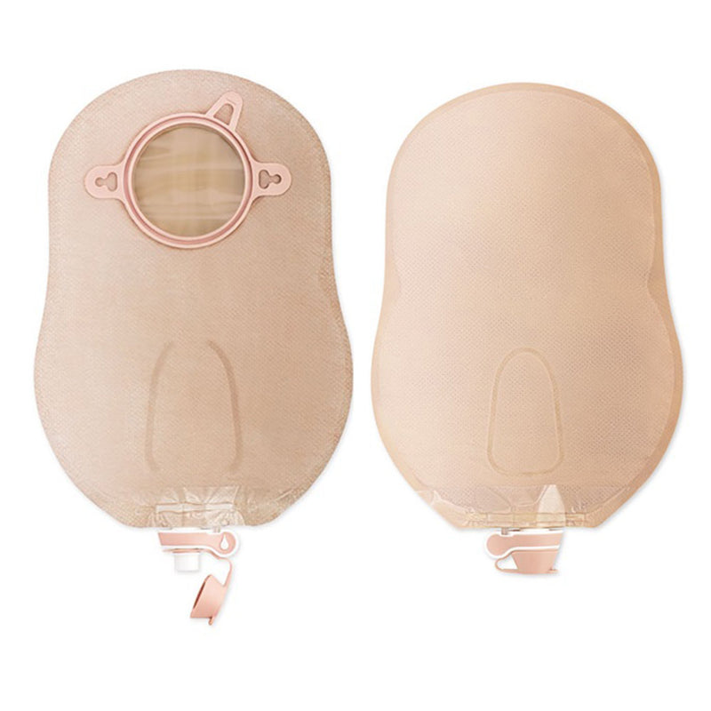 New Image™ Drainable Beige Urostomy Pouch, 9 Inch Length, 1¾ Inch Flange