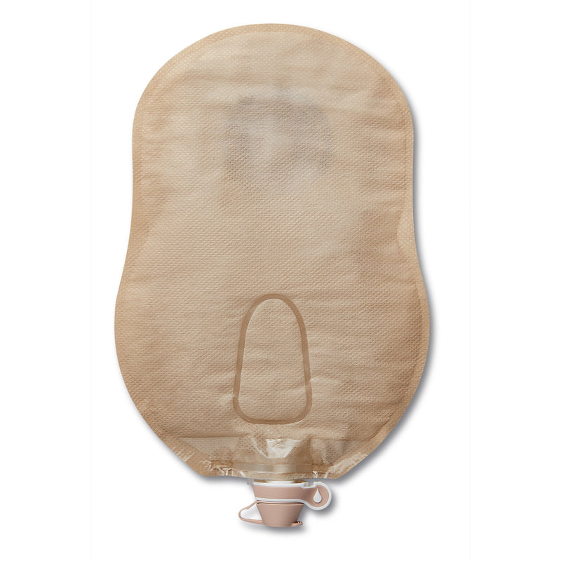 CeraPlus™ One-Piece Drainable Beige Urostomy Pouch, 9 Inch Length, 1-1/8 Inch Stoma