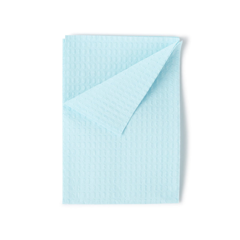 McKesson Nonsterile Blue Procedure Towel, 13 x 18 Inch