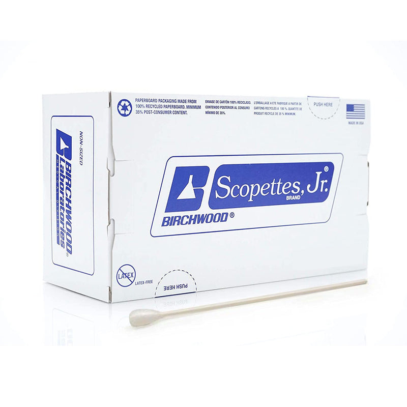 Scopettes® Jr. OB/GYN Swabstick, 8-Inch Length