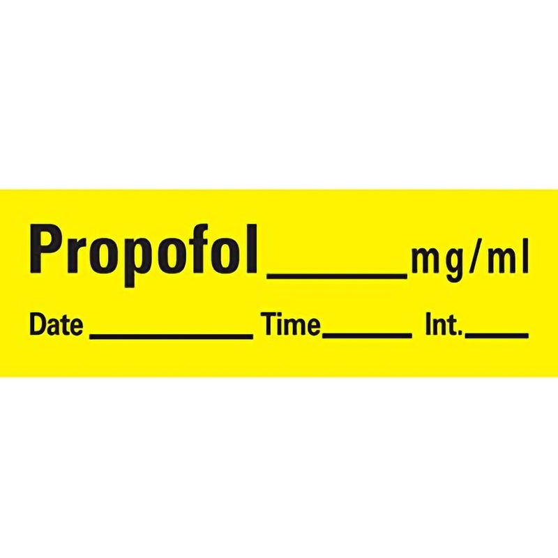 Barkley® Drug Label, Propofol_mg/mL Date_Time_Int_