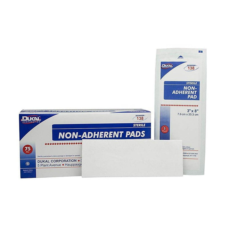 Dukal™ Nonadherent Dressing, 3 x 8 inch