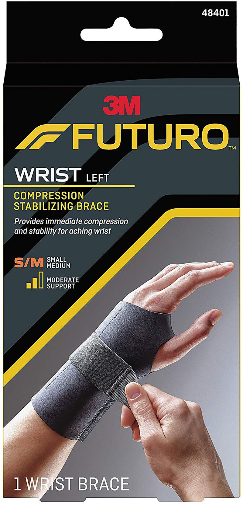 3M™ Futuro™ Left Wrist Brace, Small