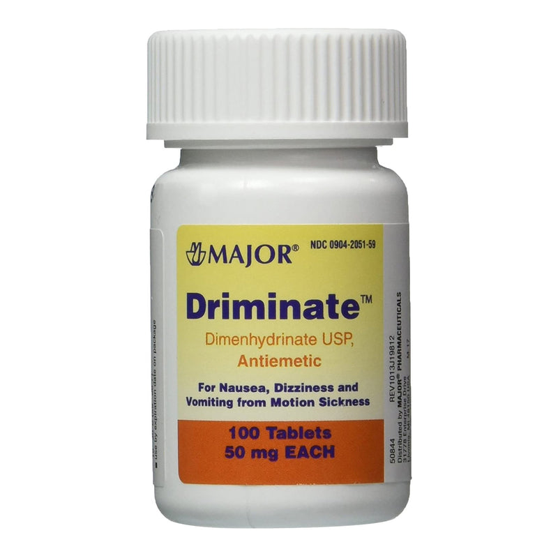 Major® Driminate Dimenhydrinate Nausea Relief