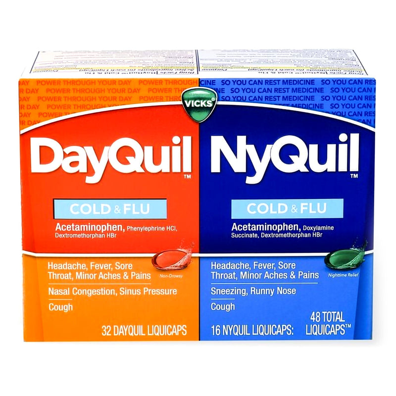 Vicks DayQuil/NyQuil Cold & Flu LiquiCaps