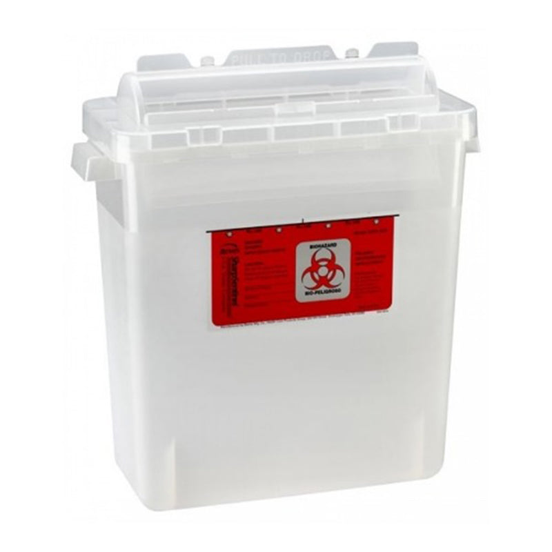 Bemis™ Sentinel Multi-purpose Sharps Container, 1-1/4 Gallon, 10 x 5-1/4 x 11 Inch