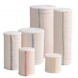 Cardinal Health™ Double Hook and Loop Closure Elastic Bandage, 6 Inch x 15 Yard