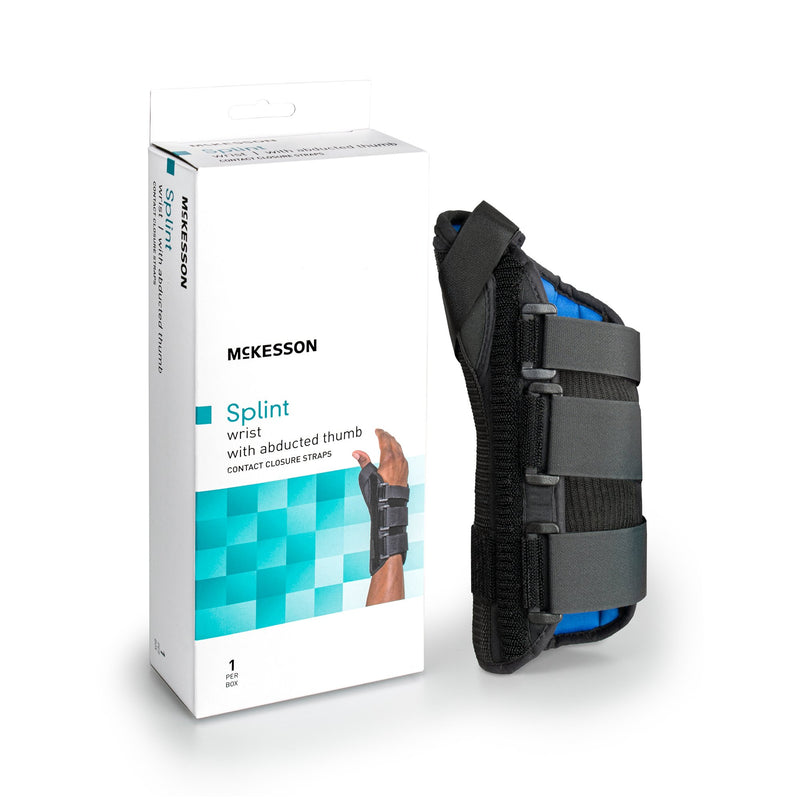 McKesson Right Wrist Splint with Abducted Thumb, Large