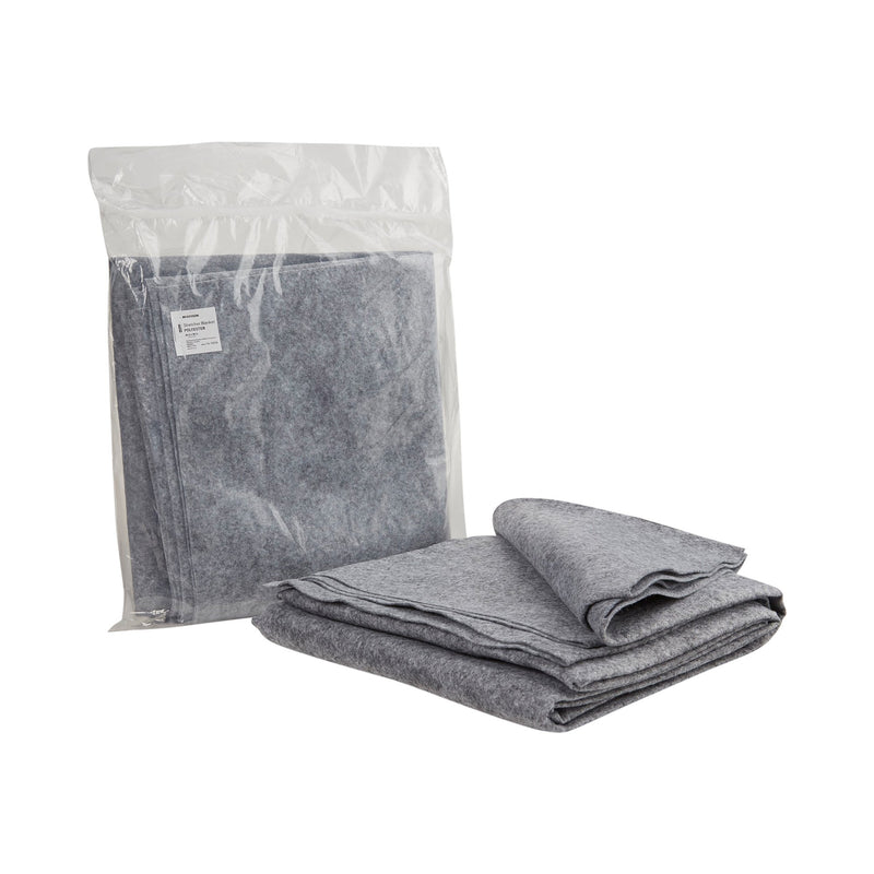 McKesson Polyester Stretcher Blanket, 40 x 80 Inch