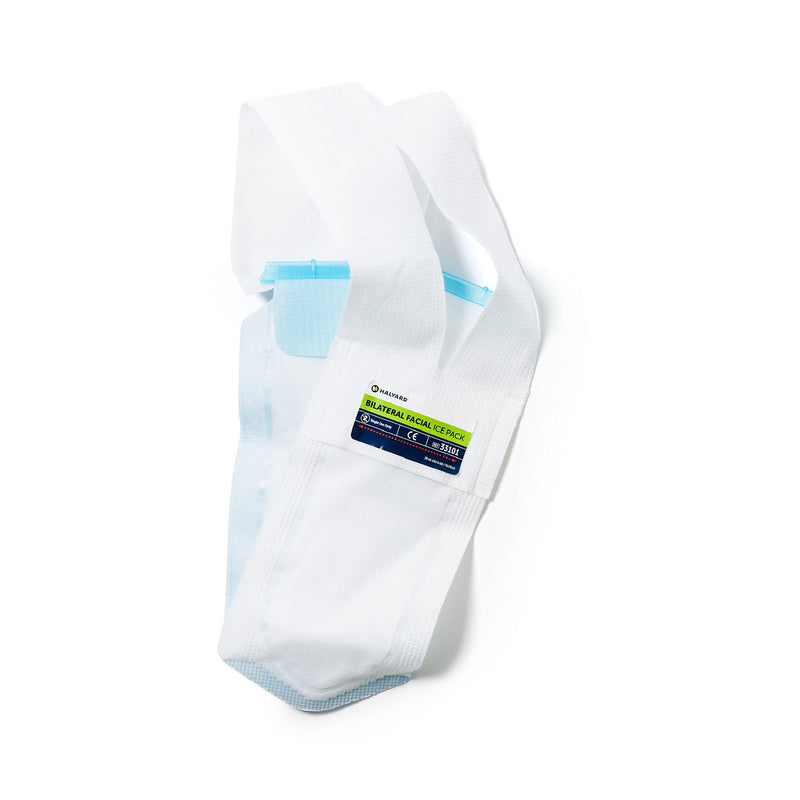 Halyard Bilateral Facial Ice Bag, 5 x 12 Inch