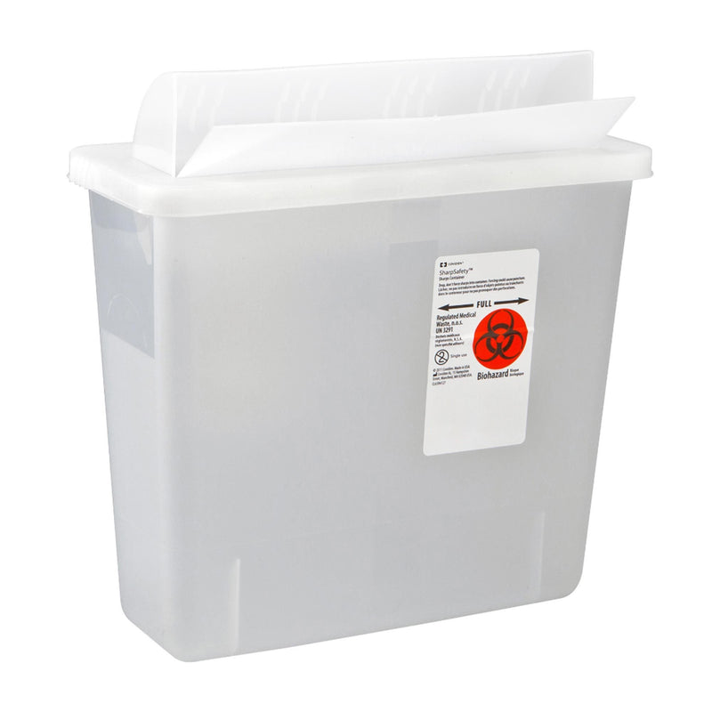 In-Room™ Multi-purpose Sharps Container, 3 Gallon, 16¼ x 13¾ x 6 Inch