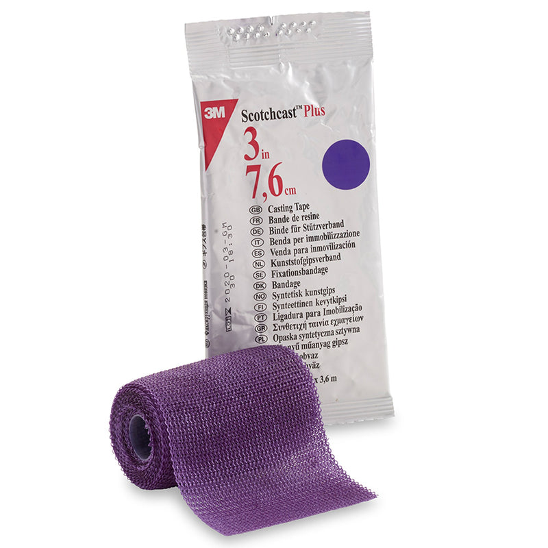 3M™ Scotchcast™ Plus Purple Cast Tape, 3 Inch x 4 Yard