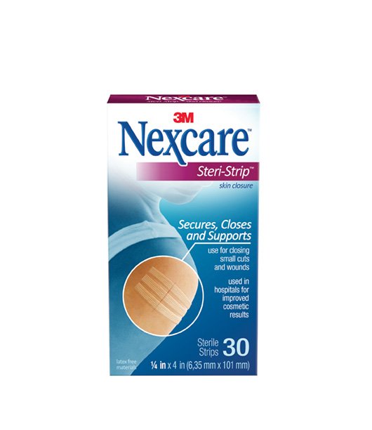 3M Nexcare Steri-Strip Skin Closures, Breathable, Sterile