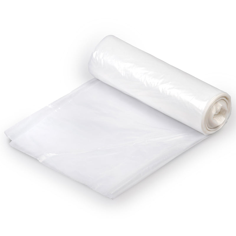 Colonial Bag Heavy Duty Trash Bag, Clear, 10 gal.