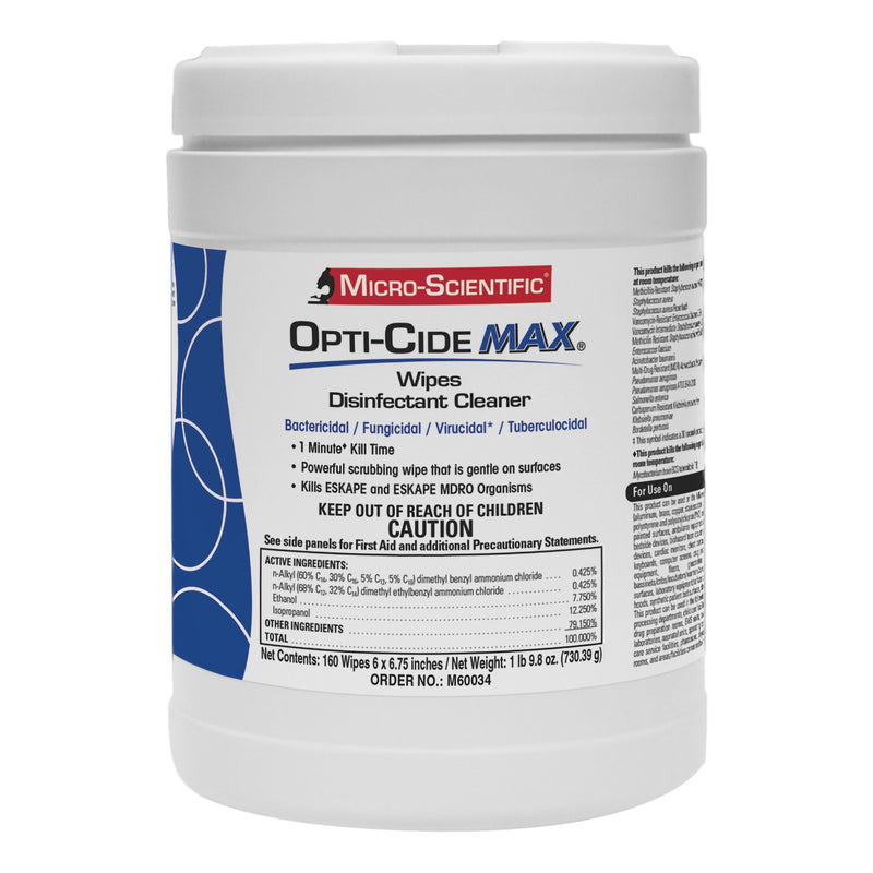 Opti-Cide® Max Surface Disinfectant Cleaner Wipes