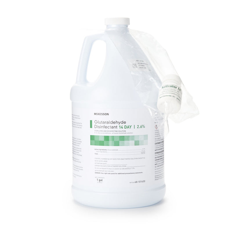 McKesson Glutaraldehyde High Level Disinfectant, 1 gal Jug