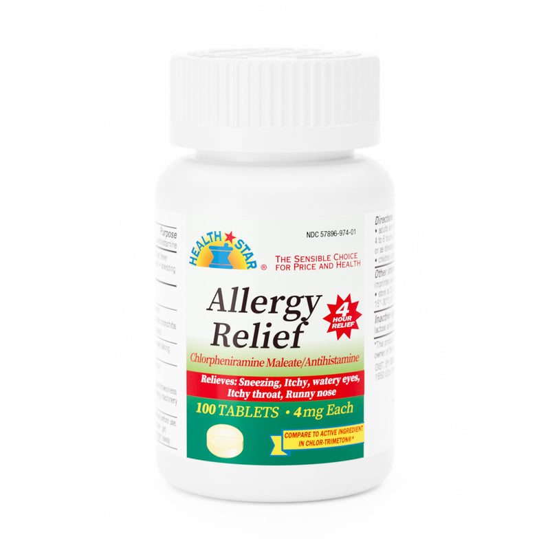 Health*Star® Chlorpheniramine Maleate Allergy Relief