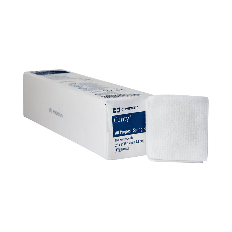 Curity™ Nonwoven Sponge, 2 x 2 Inch, 4-Ply