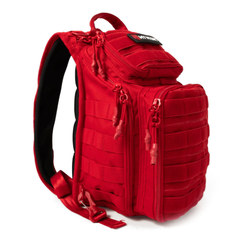 My Medic Recon First Aid Kit Backpack with Emergency Medical Supplies - Red