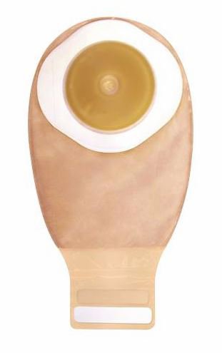 Esteem® + One-Piece Drainable Transparent Filtered Ostomy Pouch, 12 Inch Length, 7/8 Inch Stoma