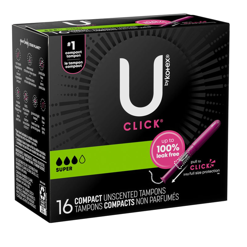 U By Kotex® Click® Compact Tampon