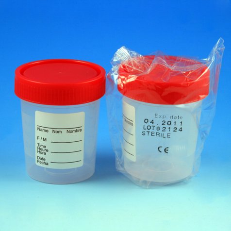 Globe Scientific Specimen Container, 120 mL