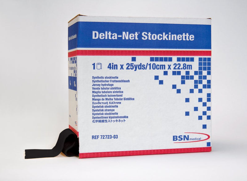 Delta-Net® Black Stockinette, 4 Inch x 25 Yard