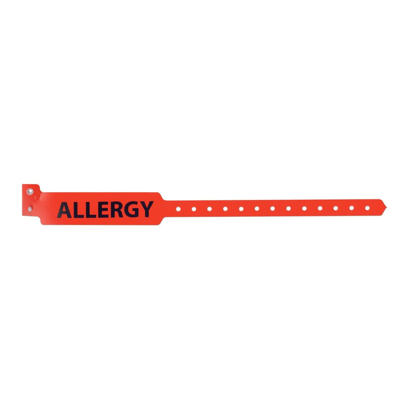 Sentry® Superband® Alert Bands® Identification Wristband, 11-1/2 Inch, Red