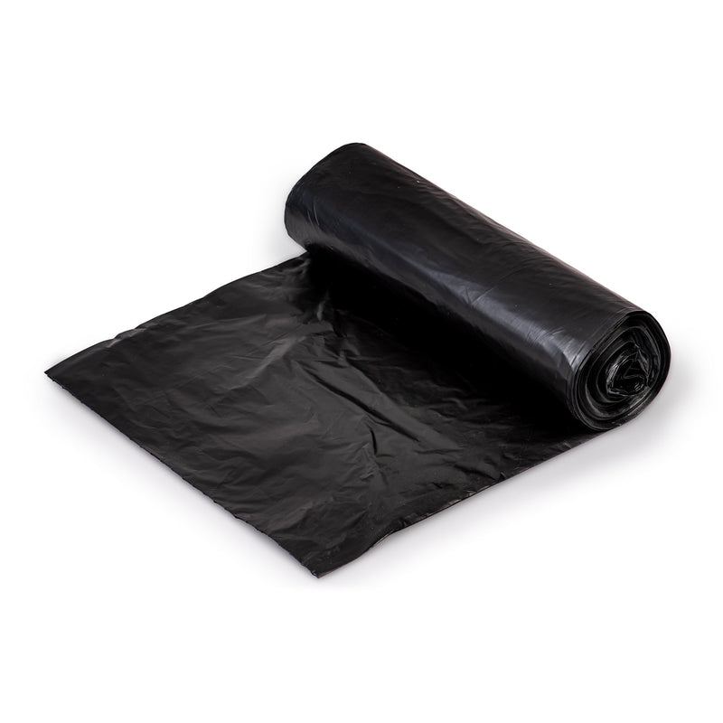 Colonial Bag 2X Heavy Duty Trash Bag, Black, 60 gal.