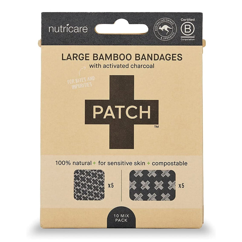 Patch™ Adhesive Strip with Charcoal, 3/4 x 3 Inch