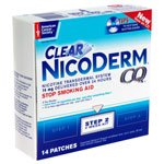 Nicoderm CQ® Nicotine Transdermal System Clear Patches Step 2 14 mg