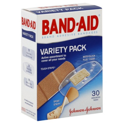 Band-Aid® Variety Pack Adhesive Strip, Assorted Sizes