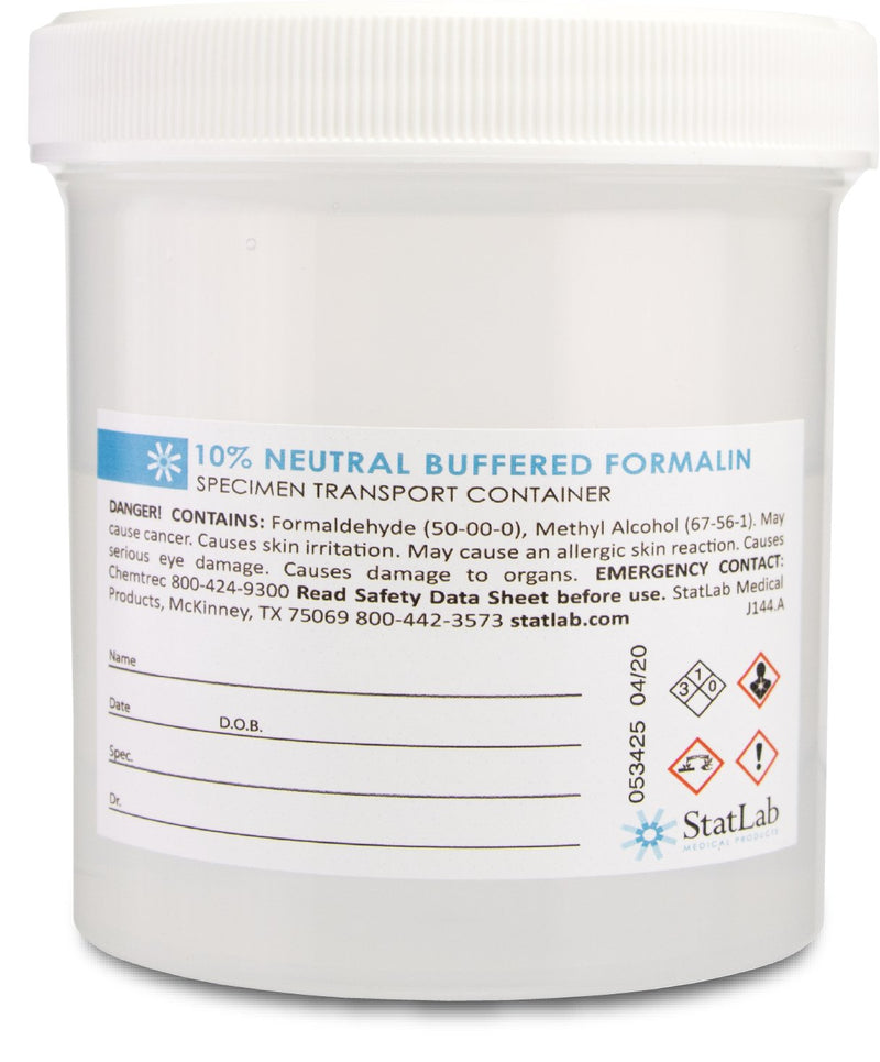 StatLab Medical Products Prefilled Formalin Container